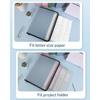 Document Organizer, Accordion Folder with Front Pocket, 7 Pocket Expanding File Folder, Letter Size, Important Document Folder with Double Zipper,