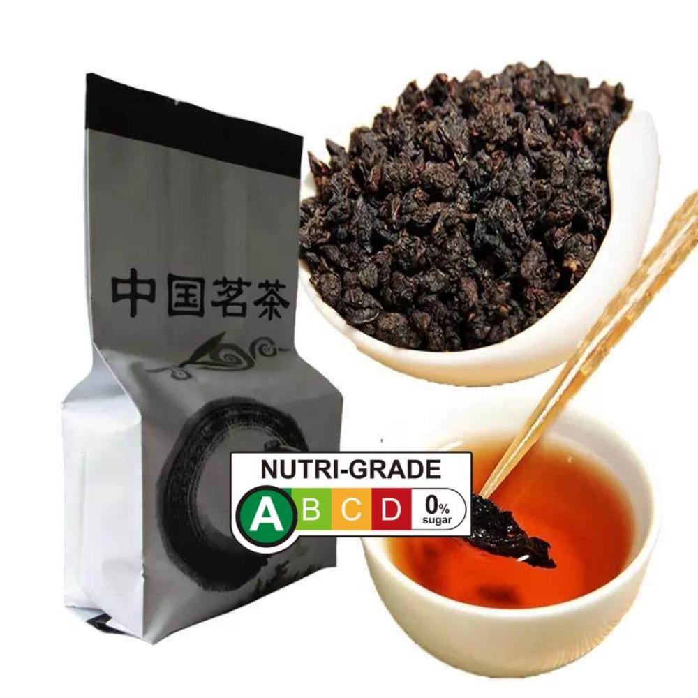 High Quality Chinese Black Oolong Oil Cut Tea 125g