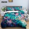 Ethnic Bohemian Mandala Duvet Cover King Queen European Flowers Vintage Bedding Set Geometric Retro Style Polyester Quilt Cover
