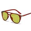 European American Style Women's Sunglasses Pilot Shape Double Bridge Men Sun Glass Driving Hiking Sunglasses Women
