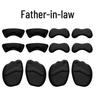 Forefoot Pad & Heel Sticker Set: Anti-Wear, Breathable, Half-Size Cushion with Toe Plug