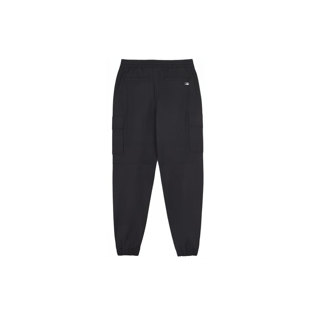 New MLB Casual Pants Unisex Black 3AWPB0541-50BKS