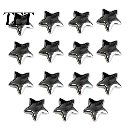 Mini Fridge Magnet 5/10/15/20Pcs Star Refrigerator Magnet, 3D Five-Pointed Room Decor Accessories Decorative Memo Note Holder for Kitchen Office