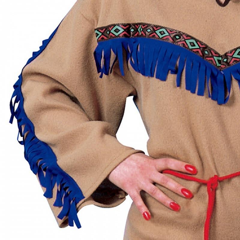 Halloween Costume, Adult Bristled Indian Princess, Costume + Waist + Costume