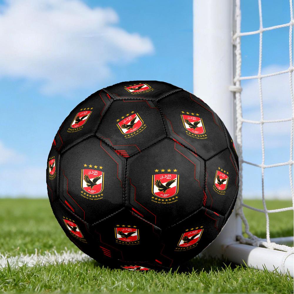 Ahly Football Club Printed Size 5 Soccer Balls, High-Quality, Anti-Slip, Protective Football, A Unique Gift , Birthdays, Christmas Gifts