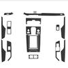 21 Jaguar XFL Custom Interior Carbon Fiber Gear Shift Decals