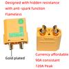 Amass  XT90S Connector xt90s anti spark XT90S XT90-S Male Female Motor Adapter for Battery ESC and Charger Lead for RC Car Truck