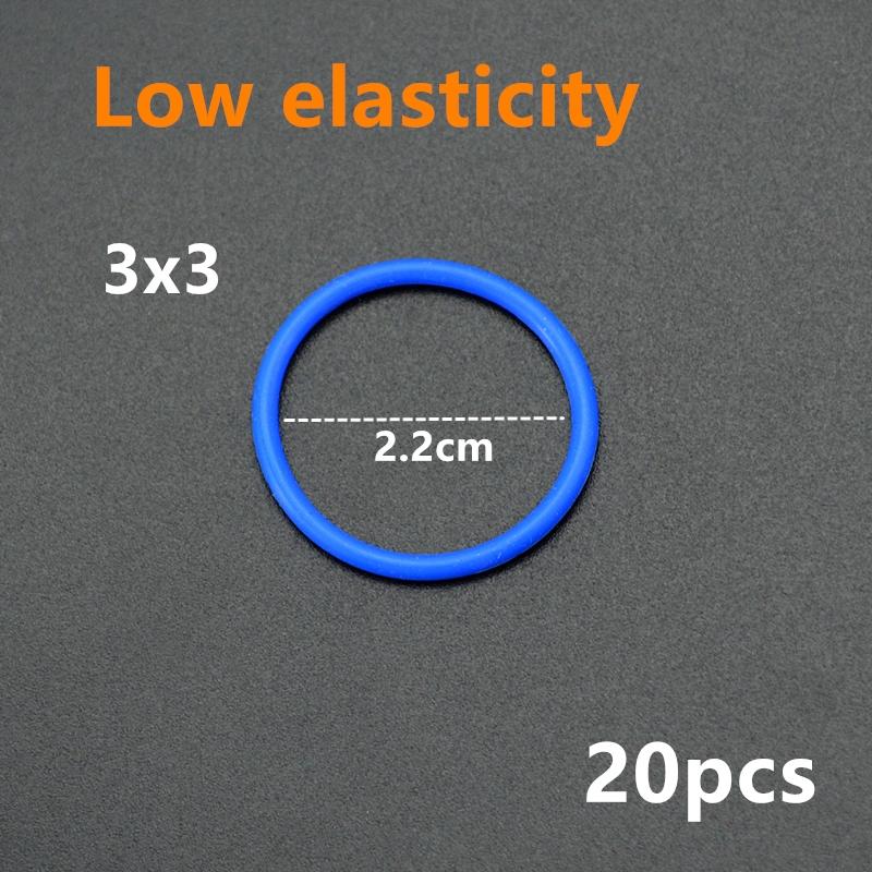 

Non-Toxic Moc Technical Rubber Band 2X2 3X3 4X4 5X5 Ev3 Compatible 85543 85544 85545 85546 Rubber Belt Bricks Parts Educational Toys