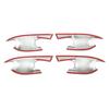 For SsangYong KGM Torres EVX U100 Torres J100   2024 2025 Car exterior door handle decorative frame made of ABS material