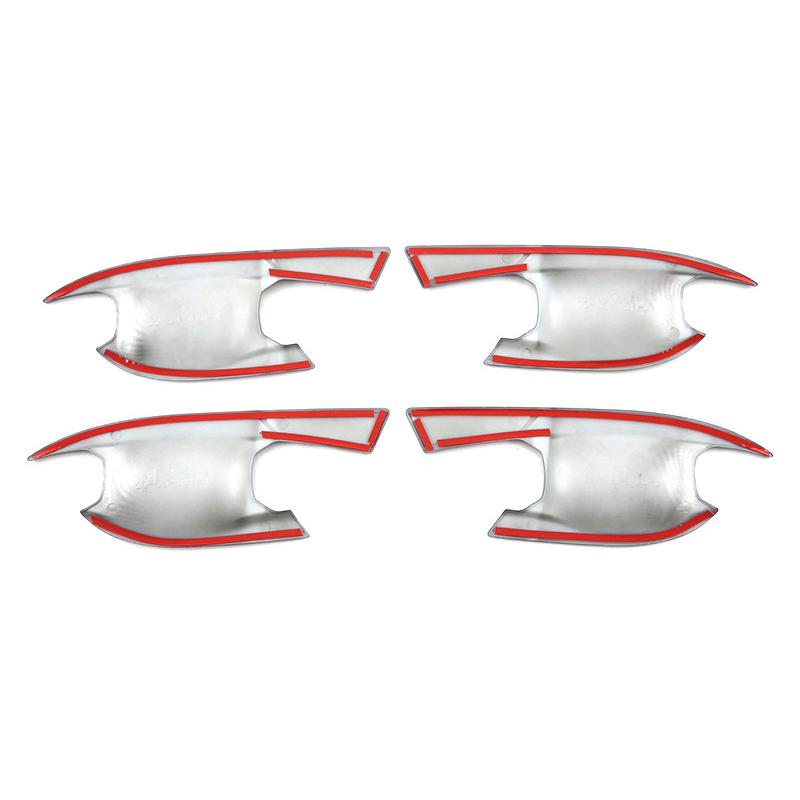 For SsangYong KGM Torres EVX U100 Torres J100   2024 2025 Car exterior door handle decorative frame made of ABS material