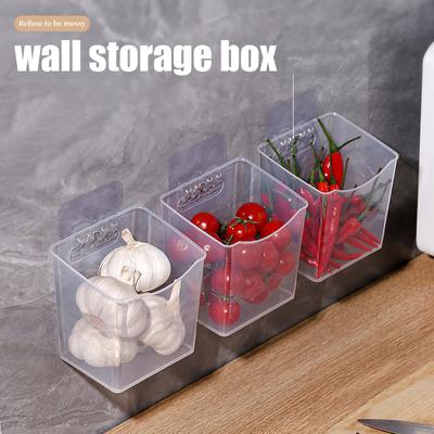 Sandėliavimo krepšelis virtuvės imbiero česnako sieninis pakabinamas krepšelio laikymo dėžutė virtuvės laikymo organizatorius