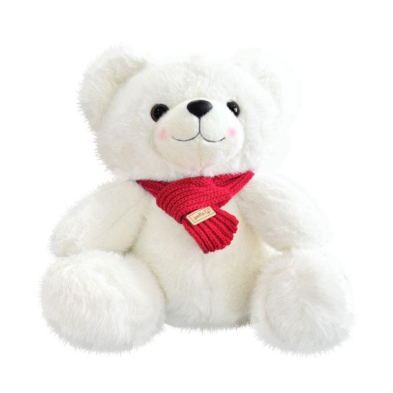 Heartwarming Teddy Bear Doll Plush Toy Bear Doll Scarf Bear Doll Gift Girl Hug Bear Bear