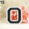 Cloth Letter A-Z Embroidered Motif Applique Iron On Patch Sew Clothing DIY Sticker