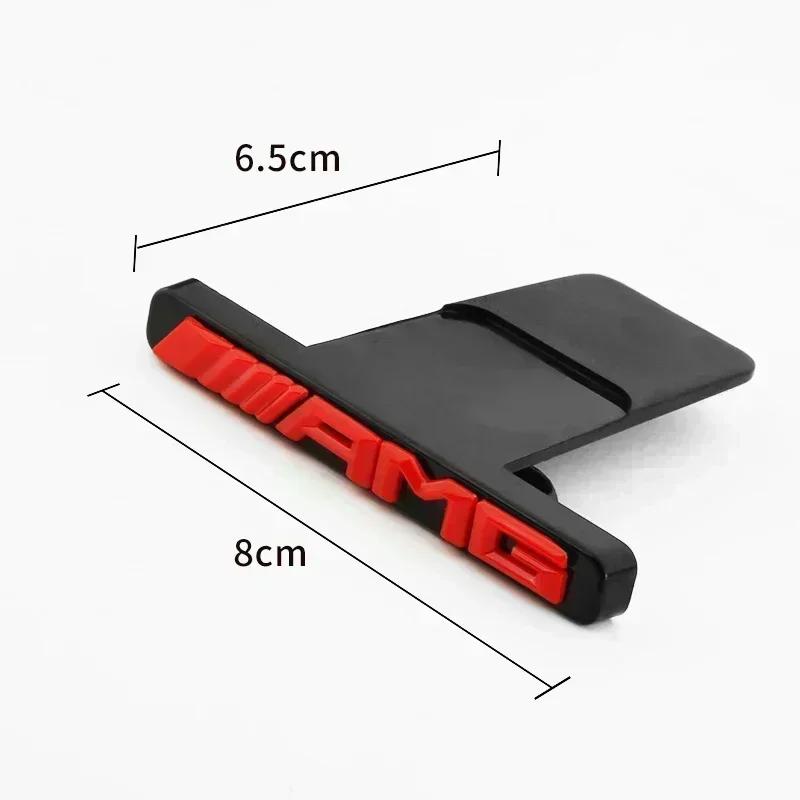 Car Hood Front Grill Emblem Logo Sticker Badge for Mercedes Benz AMG GLA GLC GLE GLS GT C E G Class W177 W210 W211 E53 G63 GT