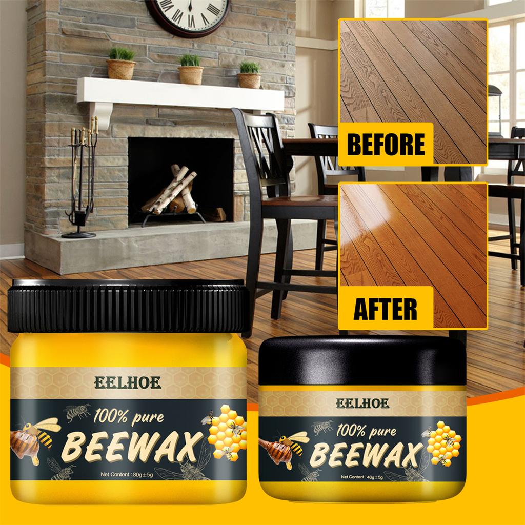 40/80g Trävårdsvax Massivt trä Möbelpolering Krydda Naturligt polermedel Vattentätt Möbelvård Underhåll Bivax