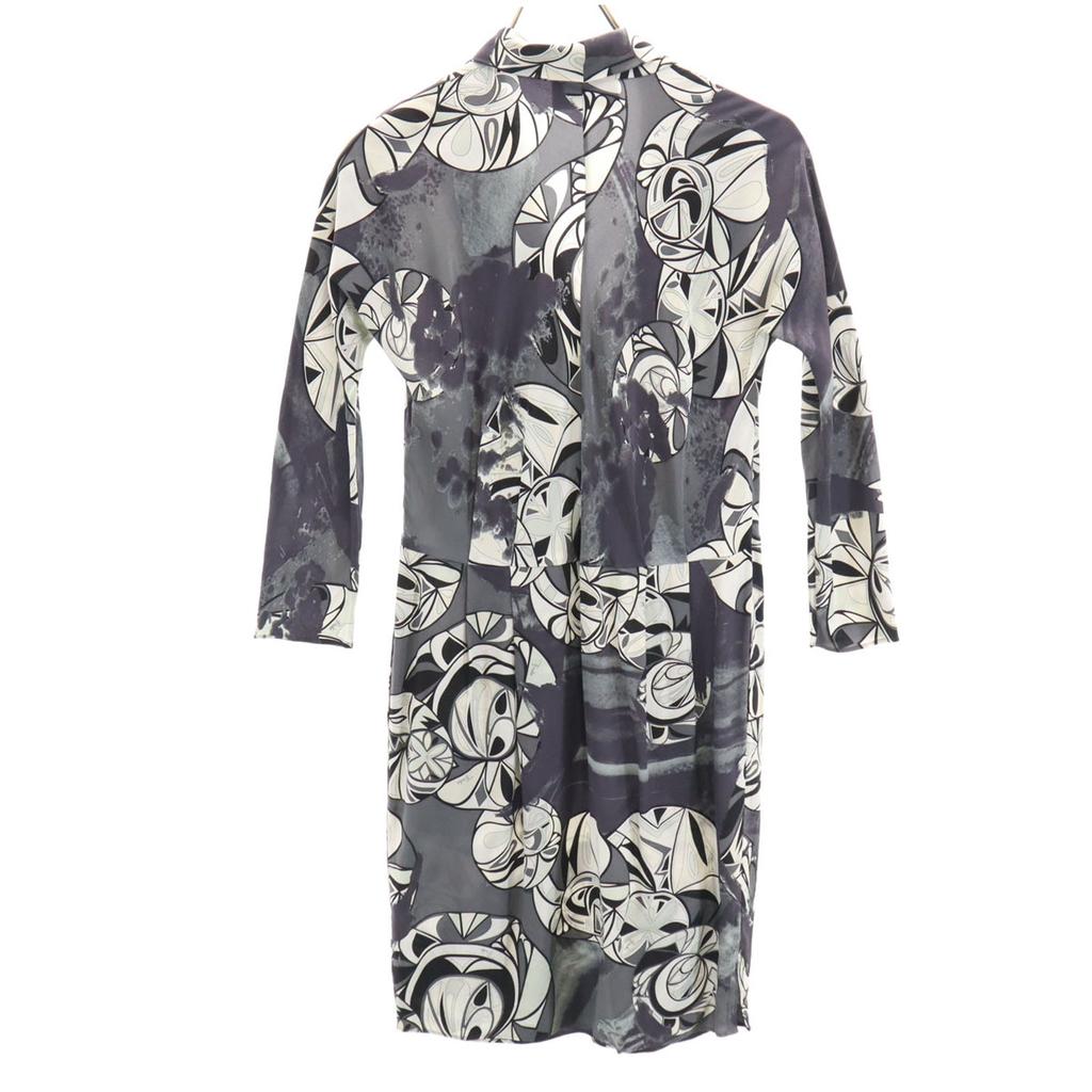 Emilio Pucci Italian Silk Overall Handle 7 Minutes Sleeve Kashcourt One Piece Women Used