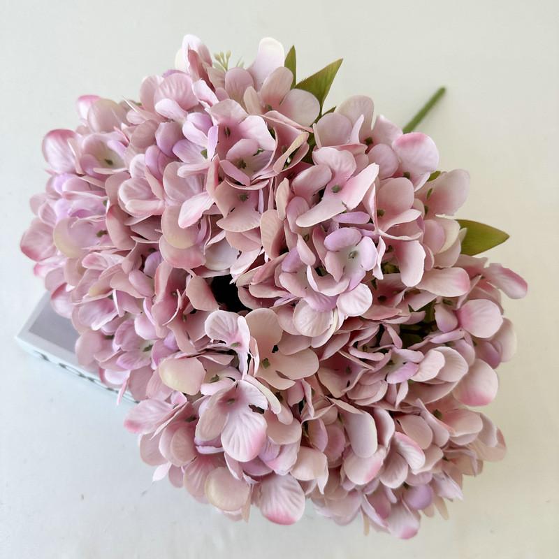 Decorazione Sfera Ortensia Artificiale Matrimonio Hotel Percorso Materiale Floreale Tessuto Per Uso Domestico ed Eventi