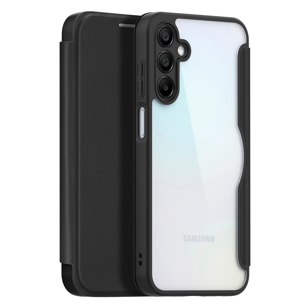 DUX DUCIS Skin X Pro for Samsung Galaxy A15 4G/A15 5G Leather Case Card Slots Flip Phone Cover