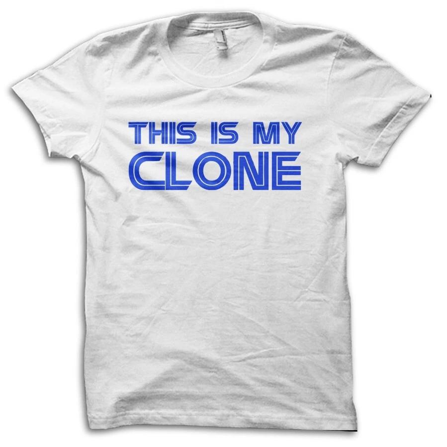 Funny This is My Clone Joke T-Shirt M5692 XXXL