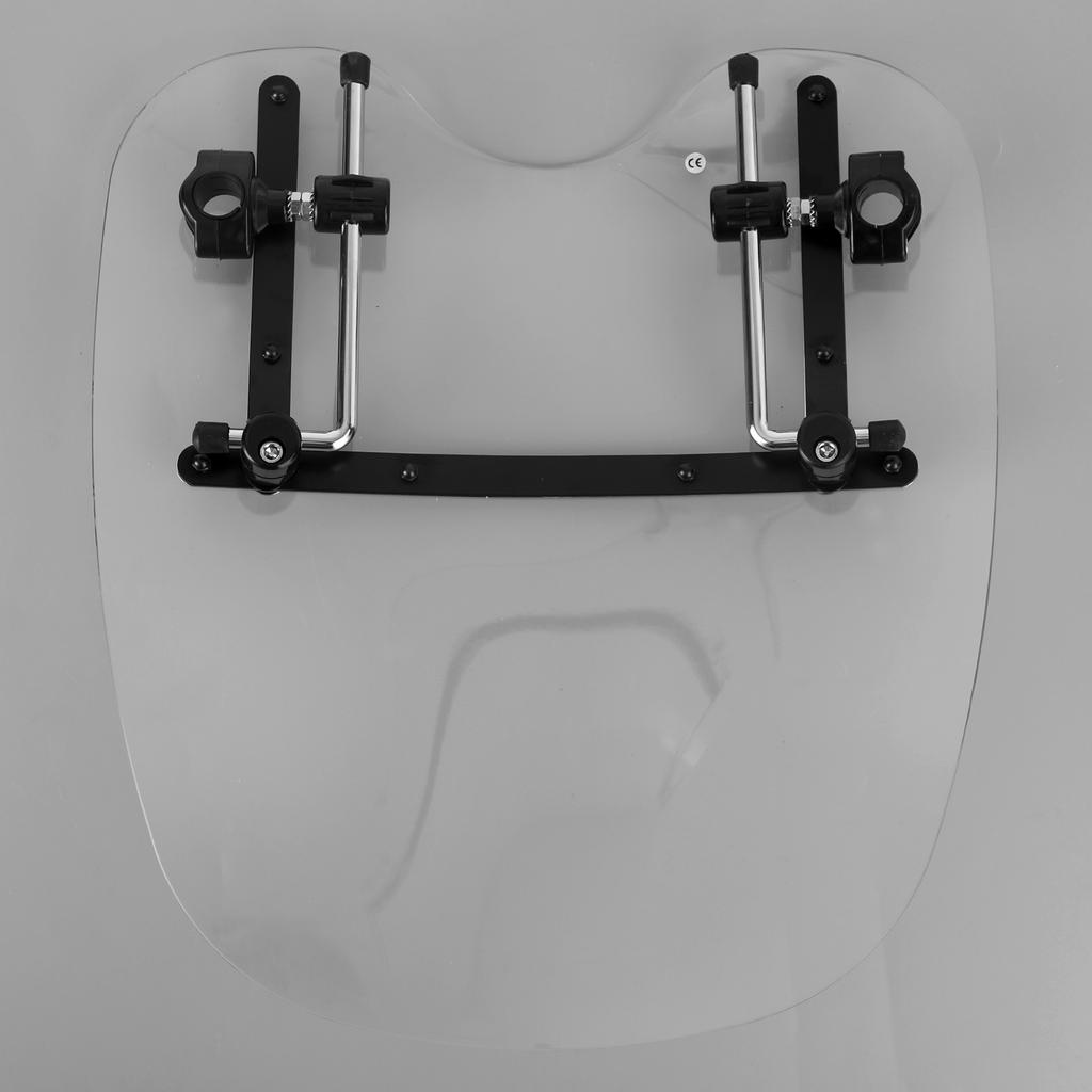 Velký 19"x17" čelní štít pro Sportster Dyna Glide Softail Touring