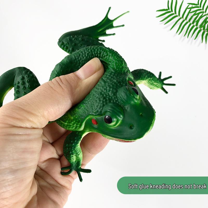 Children's Frog Squeeze Toy - Creative Sounding Animal Model, Prank Gift