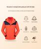 Children's Three-in-One Storm Jacket Set – Warm, Breathable School Uniform Outerwear with Custom Logo