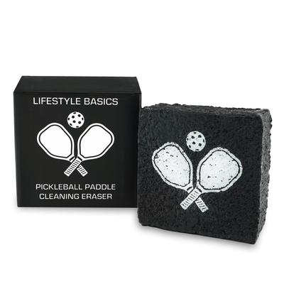 Pickleball Paddle Eraser For Carbon Fiber Rackets Rubber Eraser Cleans and Ball Dirt, Dust, Scratches, Residue.