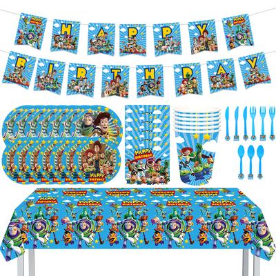 Spot Toy Story Geburtstagsthema Party Teller Set Pappteller Pappbecher Papierserviette Einweg