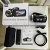 8K Handheld Digital Camcorder, 64MP, Remote-Controlled for Outdoor Photography