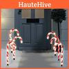 Christmas Led Candy Cane Landscape Light For Garden And Driveway Decor