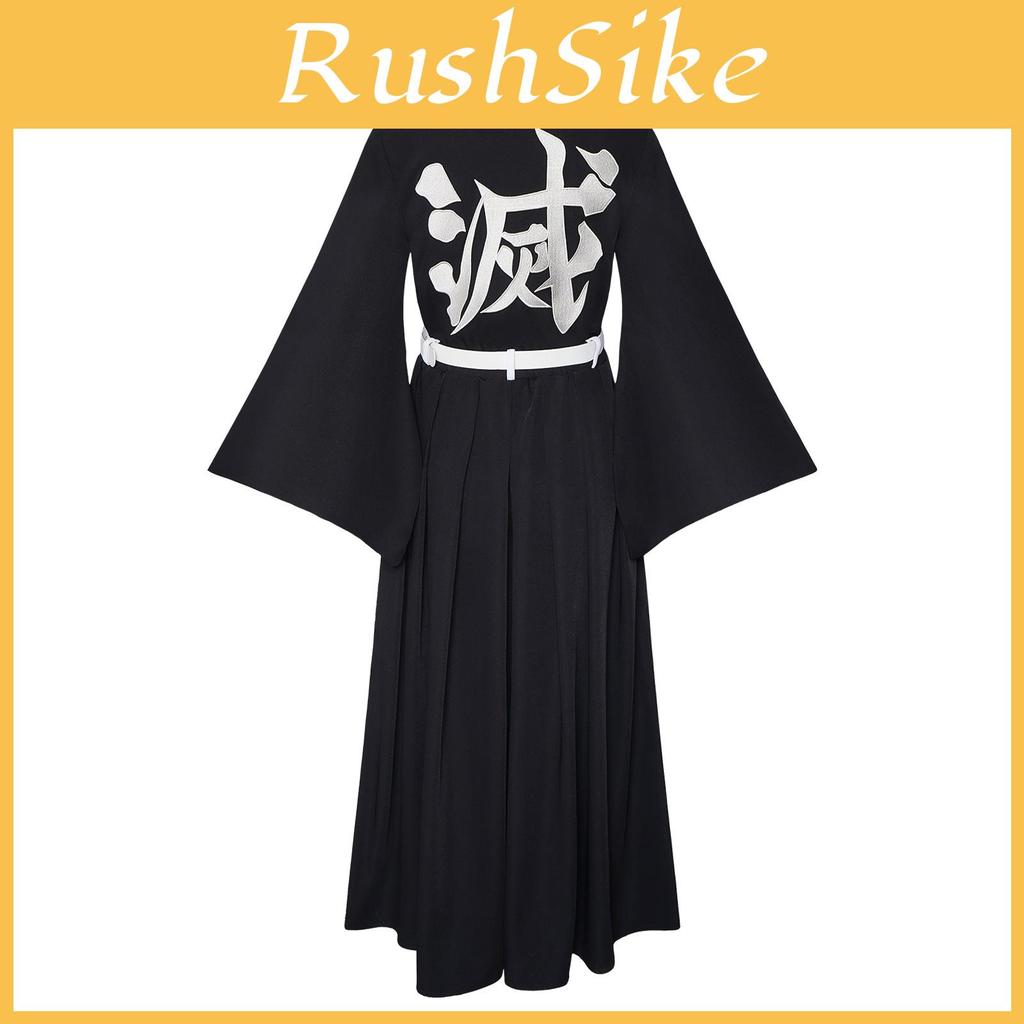 Demon Slayer Kimetsu No Yaiba Tokitou Muichirou Cosplay Costume With Embroidery For Halloween Cosplay Fans