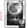 Full 5D Diy Diamond Painting Moon Art 5D Diamond Painting
