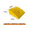 Non-Slip Plastic Curb Ramp for Cars and Stairs