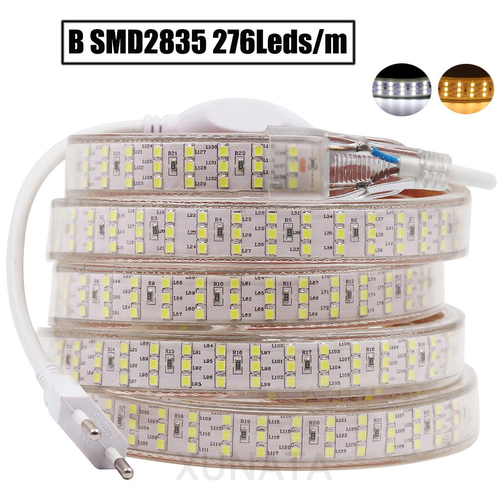 240 LEDs/M High Brightness LED Strip Light 220V Waterproof RGB Warm White SMD5730 Home Decoration Rope Light