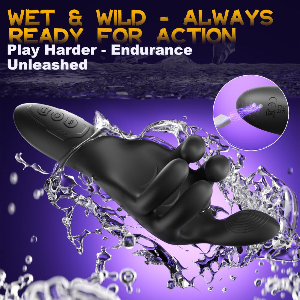 Hands-Free Automatic Male Masturbator - Portable Silicone Stroker with Suction Cup, Discreet Adult Toy