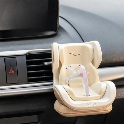 Pour Voiture Poupée Siège de Sécurité Dessin Animé Modèle de Chaise pour Voiture Poupée Ob Siège Outlet Décor Accessoires de Style Intérieur de Voiture