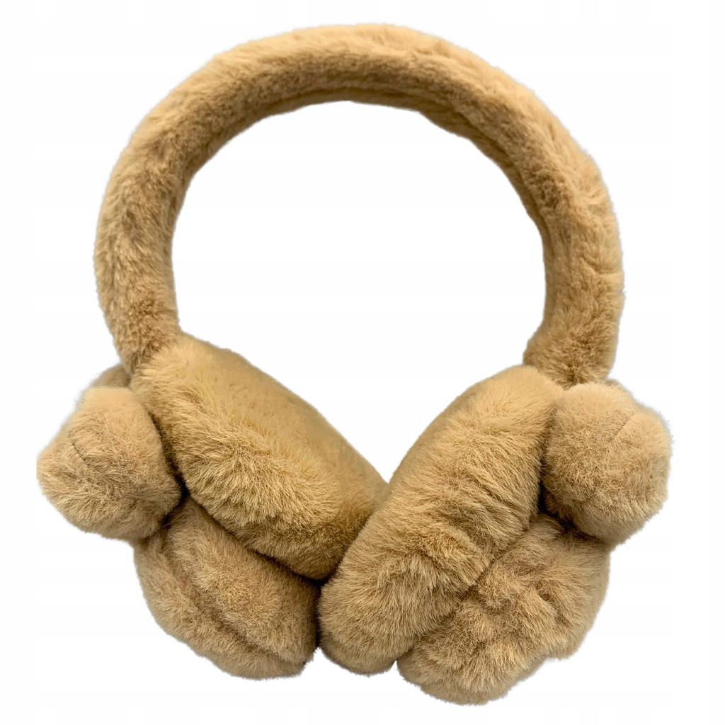 Winter Women' Children' Rabbit Fur Warm Plush Earmuffs