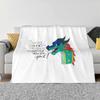 Wings Of Fire Glory Quote All Sizes Soft Cover Blanket Home Decor Bedding Wings Of Fire Glory Rainwing Quote