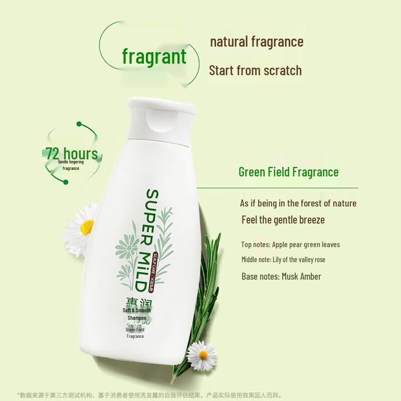 SUPER MiLD Silicone-Free Volumizing & Smoothing Shampoo