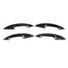 Exterior Side Door Handle Cover Trim Steel Black Fit For Cadillac CT5 -