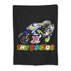 Valentino Rossi Decken Weiche Warme Flanell Überwurfdecke Bettwäsche für Bett Wohnzimmer Picknick Reise Zuhause Sofa