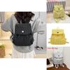 Lässiger karierter Nylon-Schulrucksack mit Nahtdetails für den täglichen Gebrauch