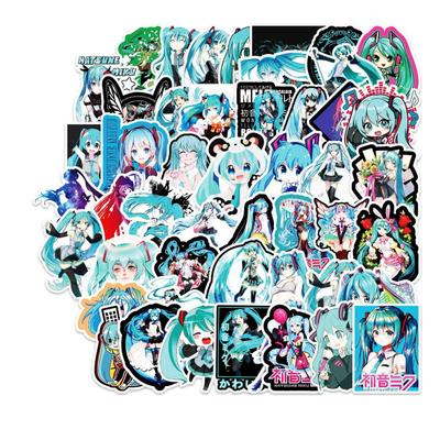 Stickers Hatsune Miku Hatsune Miku Sticker Pack Stickers Set 50 Pcs