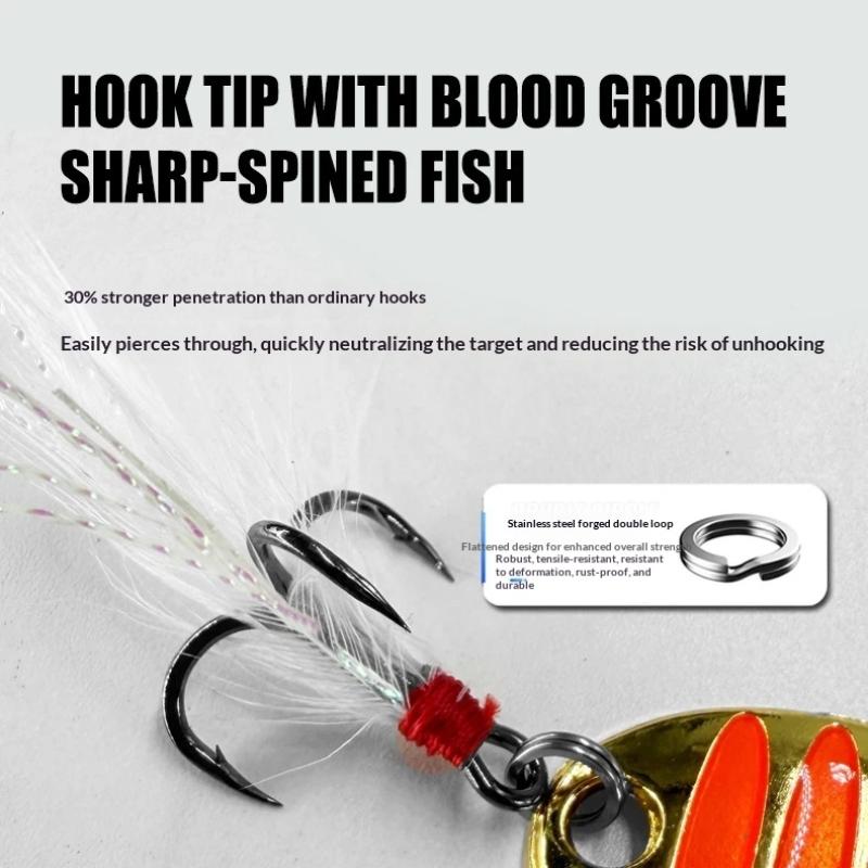 Rybářská třpytka 5G~20G Zlatá Stříbrná Třpytka Kovová Nástraha Umělé Flitry Nástraha Pro Okouna Kapra Rybářské Potřeby