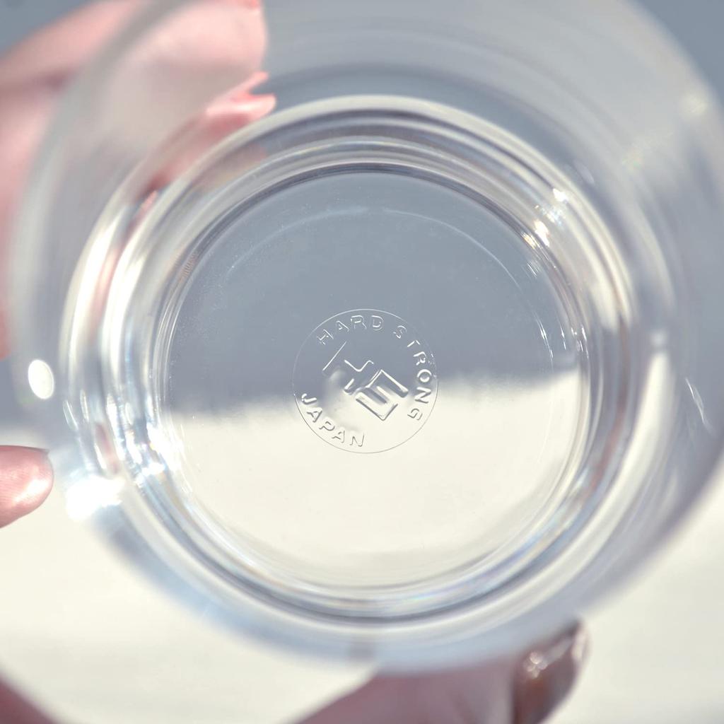 Toyo Sasaki Glass HS Stackable Tumbler Pack of Made In Dishwasher Beer Highball 00345HS Glasses, 200ml, 6, Japan, Safe, Durable, Glasses, Glasses,