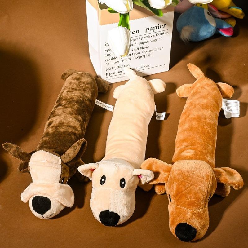Pet Voice Plush Toy Dog Self-hi Grinding Teeth Cleaning Training Toy Pet Products Cat and Dog Toys