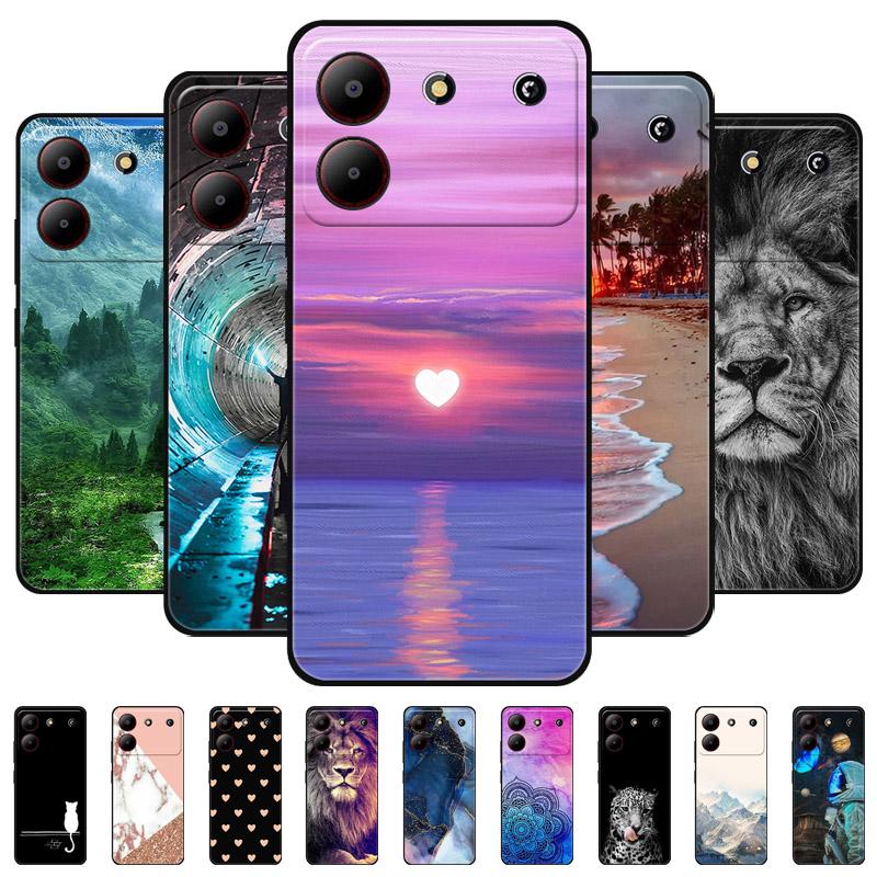 For ZTE Blade A54 Case Protective Soft Silicone TPU Back Covers For ZTE BladeA54 4G Shockproof Bumper Blade A 54 Phone Bag Shell