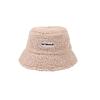 Autumn and Winter Ladies Hat Teddy Plush Bucket Hat Fashion Versatile Basin Hat Warm Hat