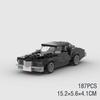 City vintage Speed car MOC rally sports model Building Blocks Old Super race classical Vehicle  Racing Bricks Christmas Gift toy