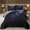 12 Constellation Astrology Bedspreads Zodiac Coverlet Boho Exotic Twin King Bedding Set Reversible Grey Quilted Bedspread Cover